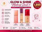 Original NARS Liquid Blush + Tarte Shape Tape Glow Concealer + Bourjois Healthy Mix Foundation – 3 in 1 Makeup Combo Deal