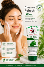 Beauty Host Tea Tree Acne Defence Face Wash for Pimples, Oily Skin & Acne Marks | Deep Cleansing Face Cleanser