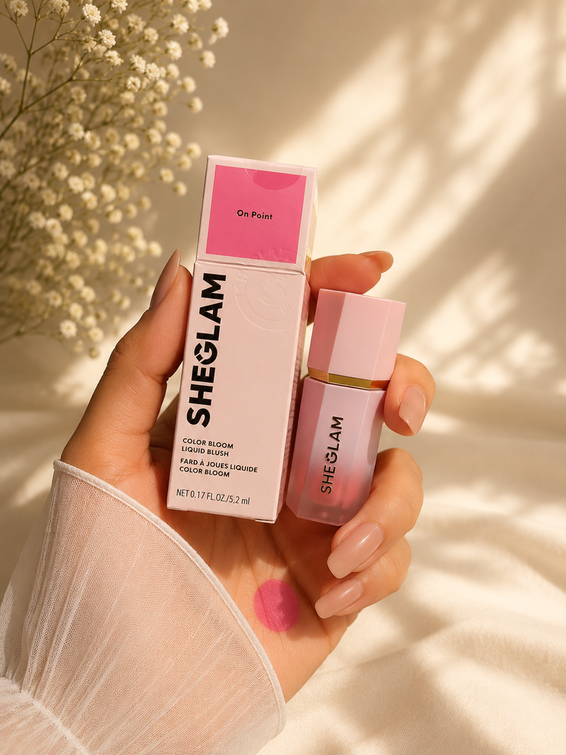 SHEGLAM Color Bloom Liquid Blush | Natural Dewy Glow