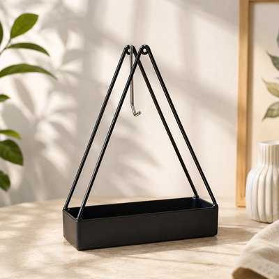 Premium Plastic Mosquito Coil Holder Stand with Ash Catcher – Modern Indoor & Outdoor Incense Burner
