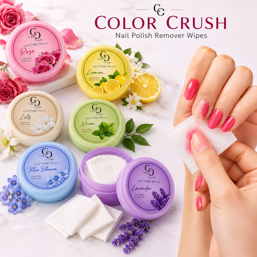 Color Crush Nail Polish Remover Wipes