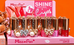 Miss Fon Pearl Keychain Lip Gloss - Glitter Shiny Hydrating Lip Oil