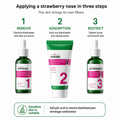 WHSA Salicylic Acid Blackhead Removal & Pore Reduction Skin Care Set | Deep Pore Cleanser, Blackhead Remover & Oil Control Facial Care