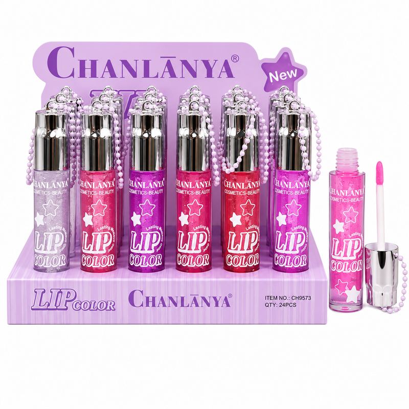 1 PC CHANLANYA Lip Oil Gloss – Hydrating & Moisturizing Long-Lasting Non-Sticky Lip Gloss with Glossy Shine, Lip Color Makeup for Women