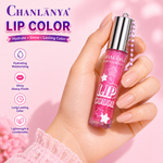 1 PC CHANLANYA Lip Oil Gloss – Hydrating & Moisturizing Long-Lasting Non-Sticky Lip Gloss with Glossy Shine, Lip Color Makeup for Women