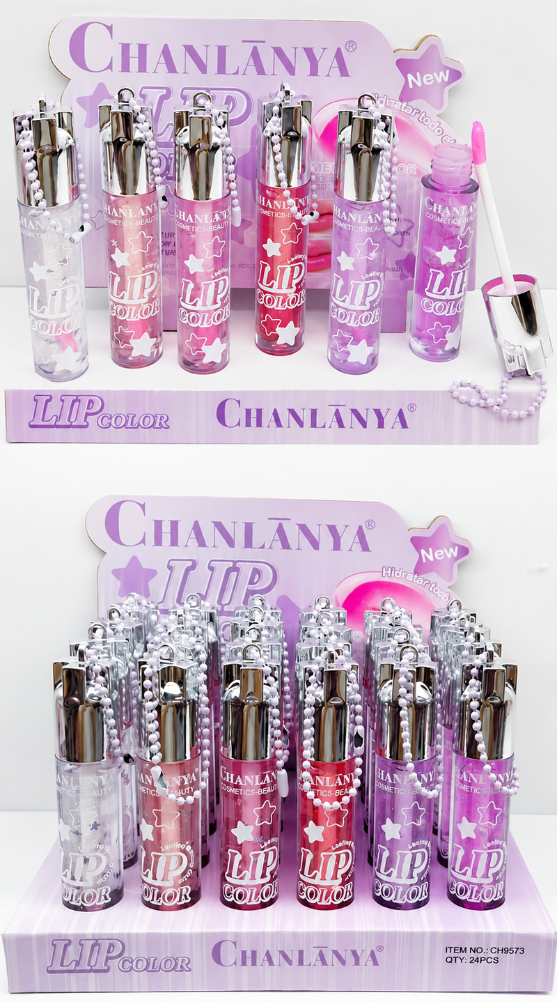 1 PC CHANLANYA Lip Oil Gloss – Hydrating & Moisturizing Long-Lasting Non-Sticky Lip Gloss with Glossy Shine, Lip Color Makeup for Women