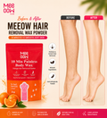 Meeow Club 10 Minute Hair Removal Wax Powder