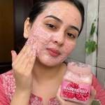 WOKALI Raspberry Sherbet Body Scrub 350ml-WKL593