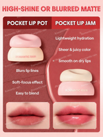 Romantic Rain Bounce Putty Pocket Lip Pot & Matte Hydra Jelly Lip Jam