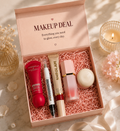 Premium Beauty Makeup Deal Get glossy lips, radiant cheeks, and a luminous glow in one adorable makeup set.