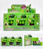 Mocallure Fruit Avocado Lip Gloss Set 4PCS – Hydrating Shine