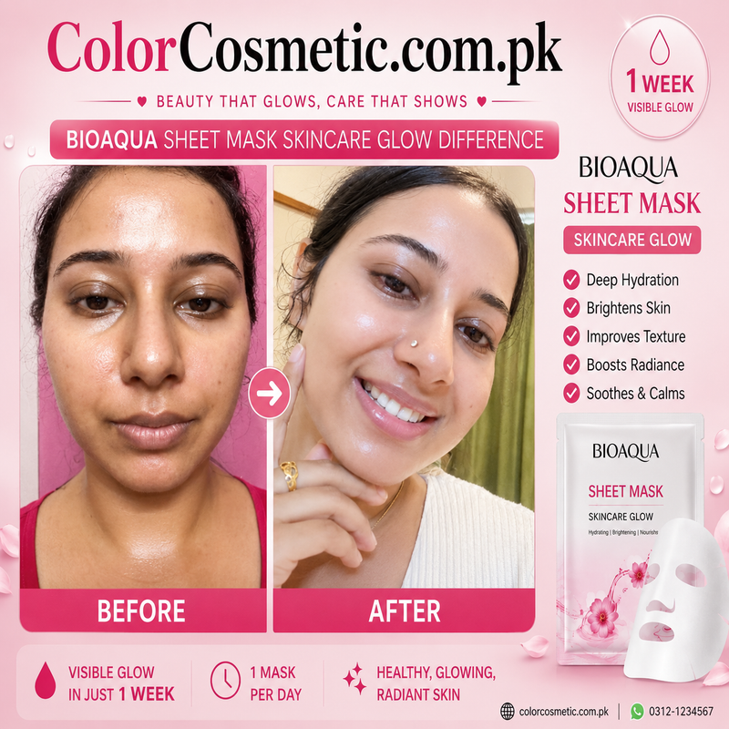 Pack Of 30/15/10/5/3 Hydrating & Brightening Face Sheet Mask