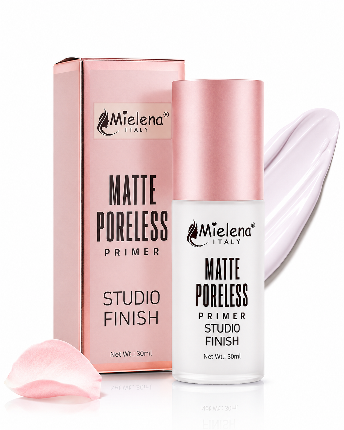 Mielena Italy Matte Poreless Primer 30ml – Oil Control Face Primer