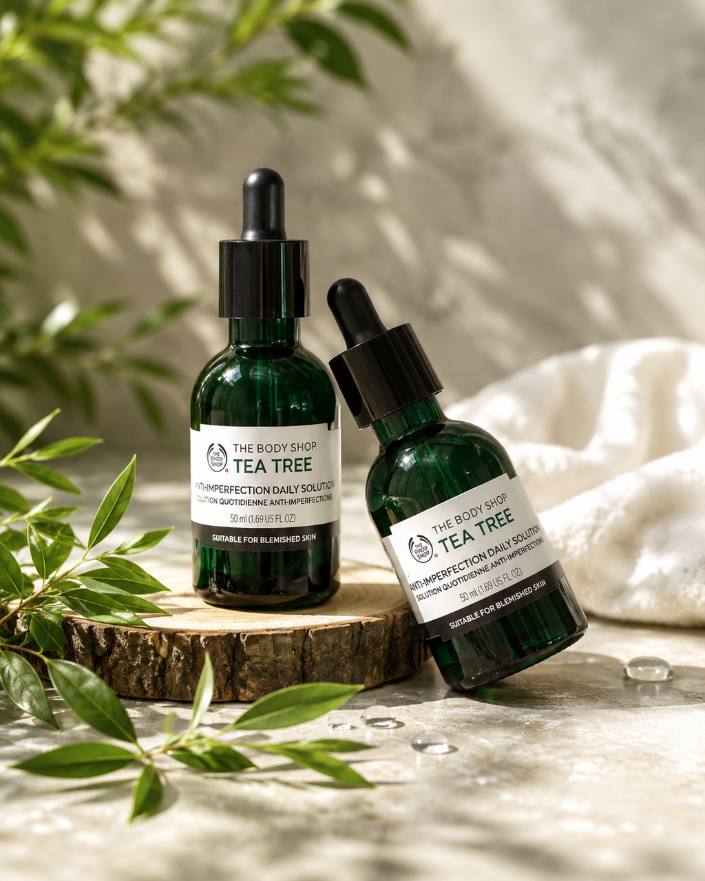 The Body Shop Tea Tree Anti-Imperfection Daily Serum 50ml – Acne Control