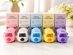 Cartoon Bus Water Bottle for Kids – Leakproof Straw Sipper Cup