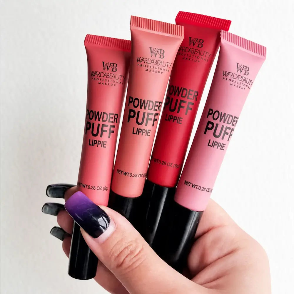 WARDA BEAUTY Powder Puff Blush – Pack of 4