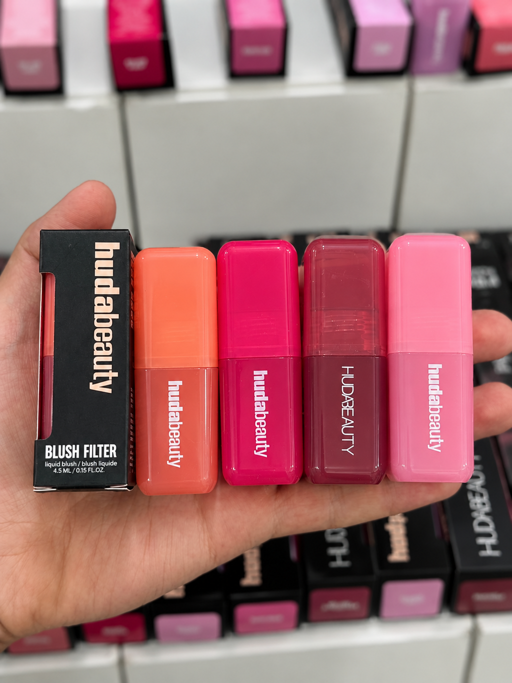 Huda Beauty Blush Filter Liquid Blush Set Pack of 6 – High Pigment