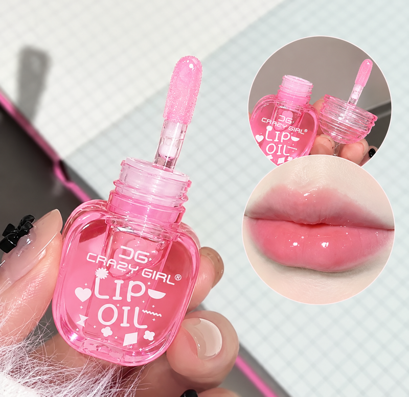 Crazy Girl Lip Oil Gloss – Hydrating Shine for Soft Lips