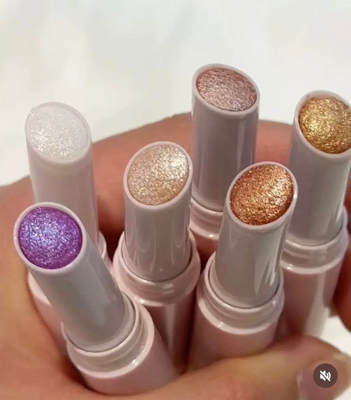 Viral HUDAMOJI- glitter jelly eyeshadow stick -6 Colours