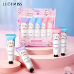 LUOFMISS Pack Of 5 Cat Hand Cream Set 30g