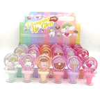 HUDAMOJI Cartoon Fruity Lip Gloss Set for Kids – Cute Moisturizing Balm