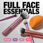 Real Techniques Everyday Essentials Makeup Brush Set & Sponge – 5PC