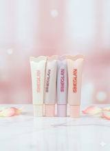 SIHEGLAN 4pcs Melon Pop Lip Gloss Set