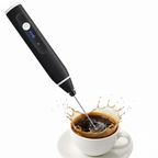 3-Speed Rechargeable Milk Frother & Handheld Coffee Beater