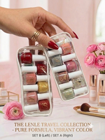 Lenle Water-Based Nail Polish Set of 12
