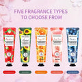 Meidian Fruit Extract Moisturizing Perfumed Hand Cream Set 5 Pack
