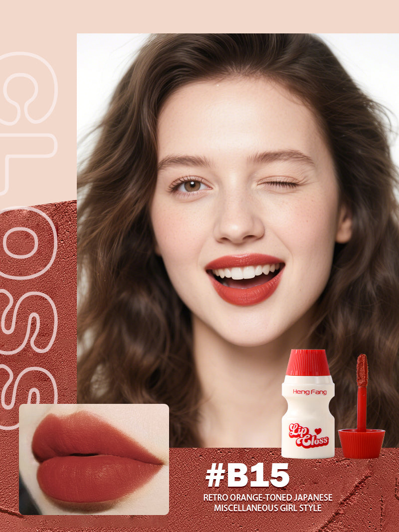 Heng Fang Air Mist Lip Gloss 3 Pcs Set | Velvet Matte Lip Tint | Lip & Cheek Tint
