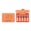 Dragon Ranee Carrot Mini Lipstick 5-Piece Set – Long-Lasting Waterproof Velvet Matte Nude Lipstick Collection for Women