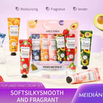 Meidian Fruit Extract Moisturizing Perfumed Hand Cream Set 5 Pack