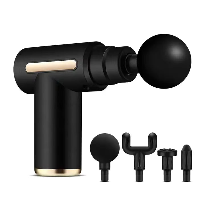 4-in-1 Portable Muscle Massage Gun – Deep Tissue Pain Relief