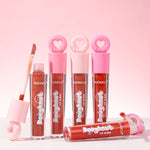 HUDAMOJI Doughnut Sweet Lip Gloss 6Pcs Set | Glossy Lip Makeup