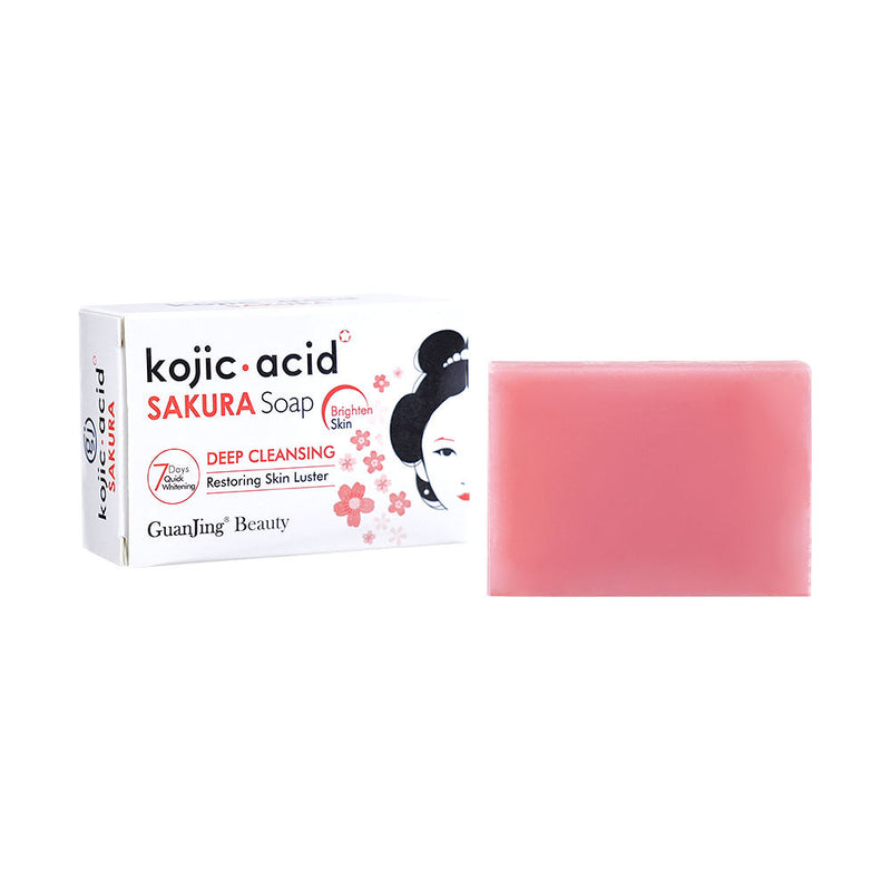 Sakura Kojic Acid Soap 120g | Brightening Bath & Body Soap