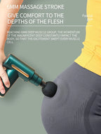 4-in-1 Portable Muscle Massage Gun – Deep Tissue Pain Relief