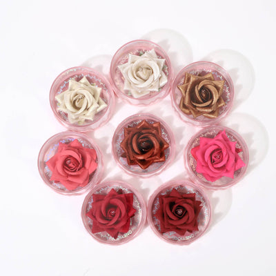 Oneyioo Rose Flower Highlighter & Blush 2-in-1 Set