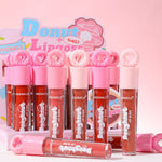 HUDAMOJI Doughnut Sweet Lip Gloss 6Pcs Set | Glossy Lip Makeup