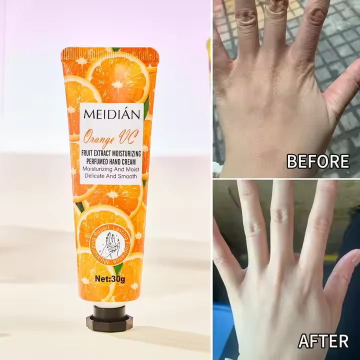 Meidian Fruit Extract Moisturizing Perfumed Hand Cream Set 5 Pack