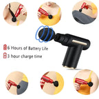 4-in-1 Portable Muscle Massage Gun – Deep Tissue Pain Relief