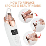 5-in-1 Electric Blackhead Remover Vacuum with LCD Screen
