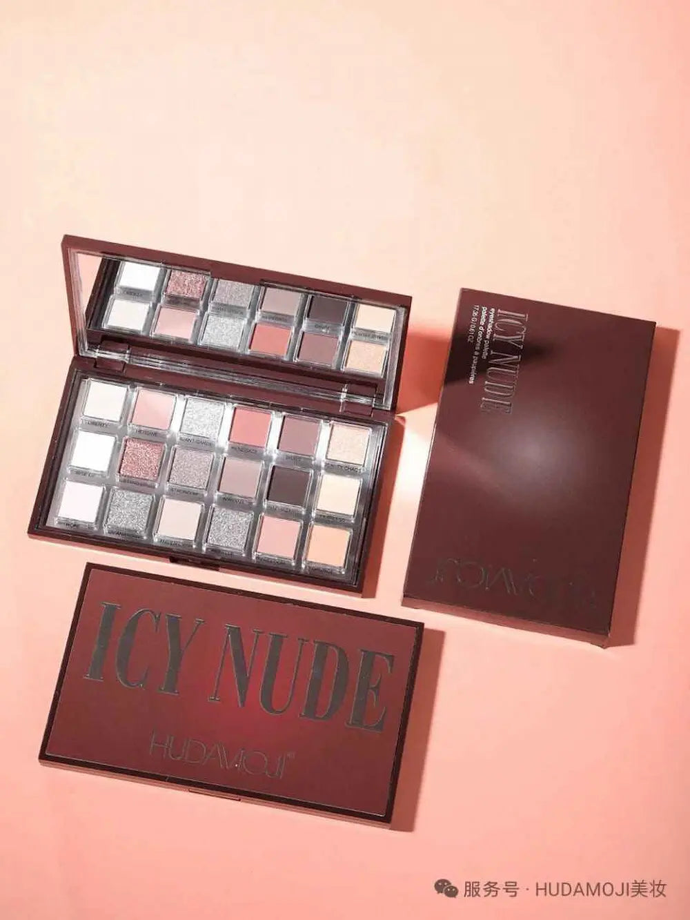 Hudamoji Icy Nude Eyeshadow Palette