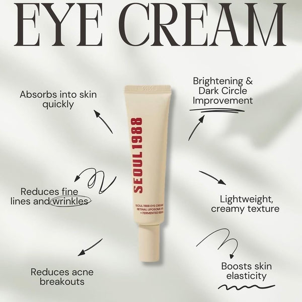 K-SECRET Seoul 1988 Eye Cream – Retinal 4% Korean Anti-Aging