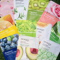 BIOAQUA & SADOER Skincare Deal – 10 Sheet Masks, Nose Strips & Ice Roller