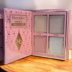 Mocallure 4-in-1 Makeup Palette Book – Eyeshadow, Blush, Highlighter & Eyebrow Kit