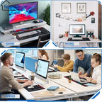 Keyboard Shortcut Extended Desk Mat – Large Gaming & Office Mouse Pad