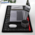 Keyboard Shortcut Extended Desk Mat – Large Gaming & Office Mouse Pad