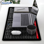 Keyboard Shortcut Extended Desk Mat – Large Gaming & Office Mouse Pad