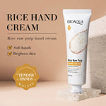 BIOAQUA Rice Raw Pulp Hand Cream for Dry Hands 30g